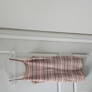 Olive & Oak Beige Top with White Brand Label